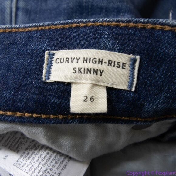 Madewell Curvy High-Rise Skinny Jeans in Lanette Wash, 26 - Picture 9 of 14